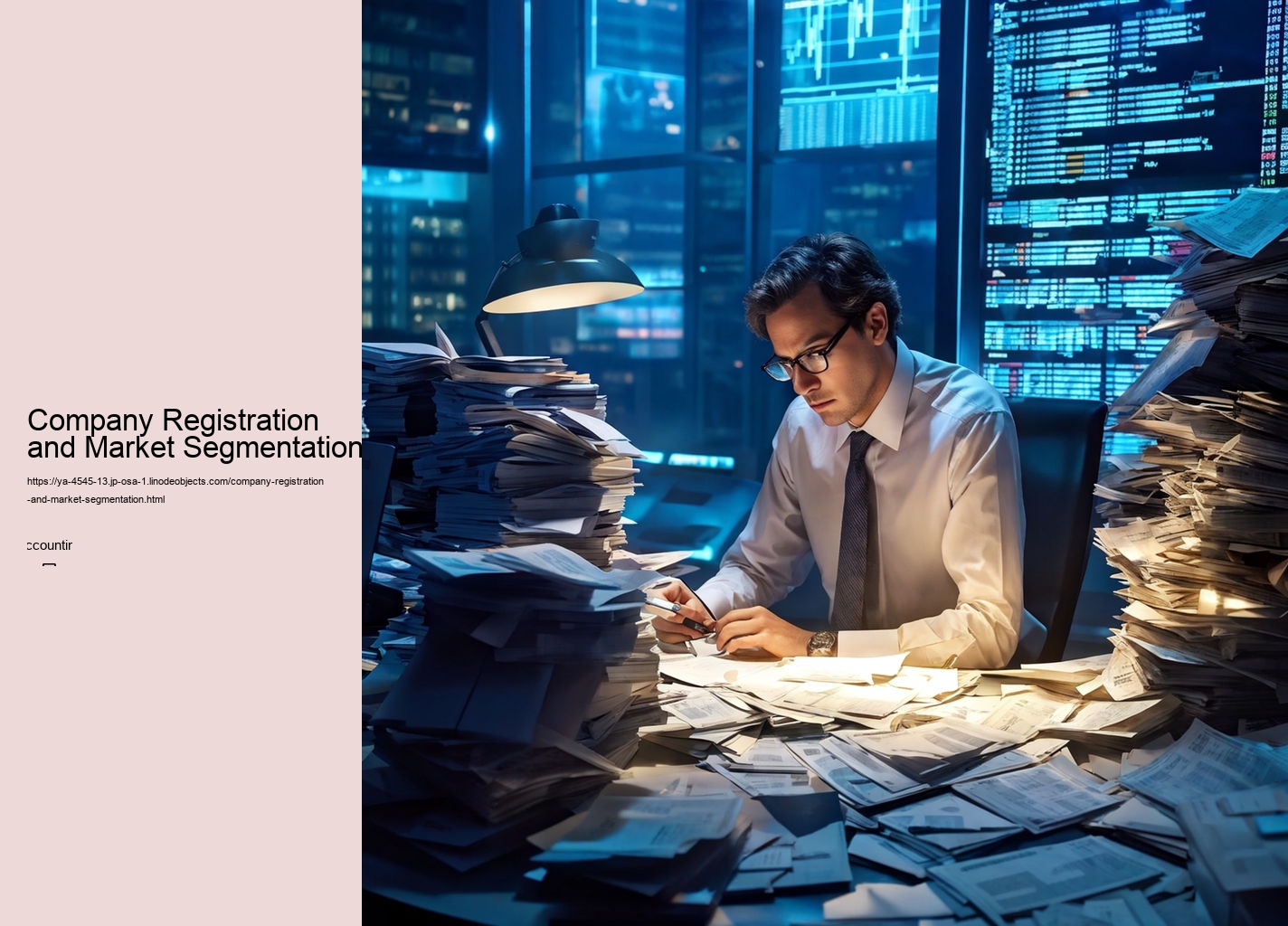 Company Registration and Market Segmentation